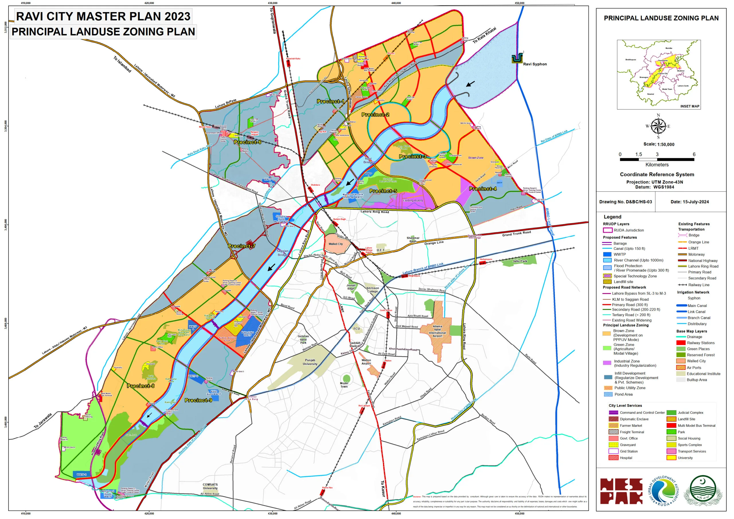 Ravi City Lahore Master Plan
